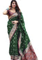 Vasthrlay Orange Kanjivaram Saree