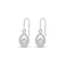 CLARA 925 Sterling Silver Drop Earrings Luna