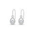 CLARA 925 Sterling Silver Drop Earrings Luna