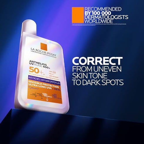 La Roche-Posay Anthelios Sunscreen Uvmune Anti-Dark Spot Fluid Spf50 Pa++++ Broad Spectrum