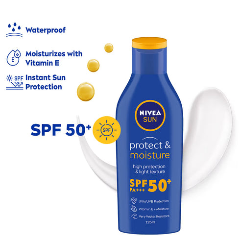 NIVEA SUN Protect and Moisture SPF 50 Advanced Sunscreen