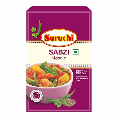 Suruchi Premium Sabji Masala 100g Perfect Spice Blend