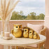 Golden Owl Family (Mother & Child) for Home Decor