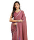 Vasthrlay Lavender Border Unstitched Saree