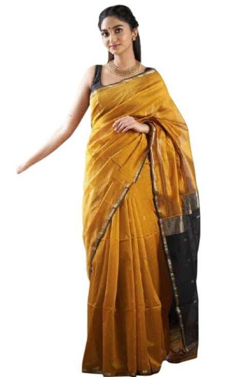 Vasthrlay Kanjivaram Unstitched Saree