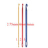 4 Pcs Afghan Crochet Hook Knitting Needle Hand Knit Tool with Hole 4 Sizes