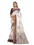 Vasthrlay Women's Cotton Kalamkari Wedding Saree With Blouse Piece