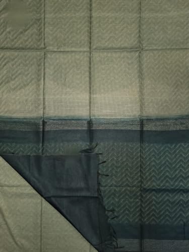 Vasthrlay Brown Bhagalpuri Saree
