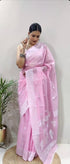 Vasthrlay Banarasi Unstitched Saree