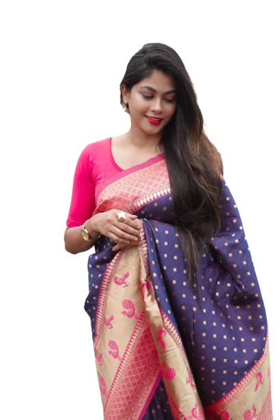 Vasthrlay Banarasi Woven Saree