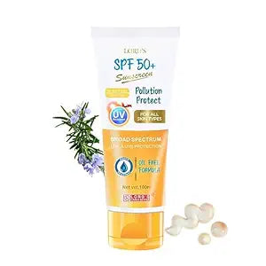 Lords Sunscreen SPF 50+ for UVA & UVB Pollution Protect