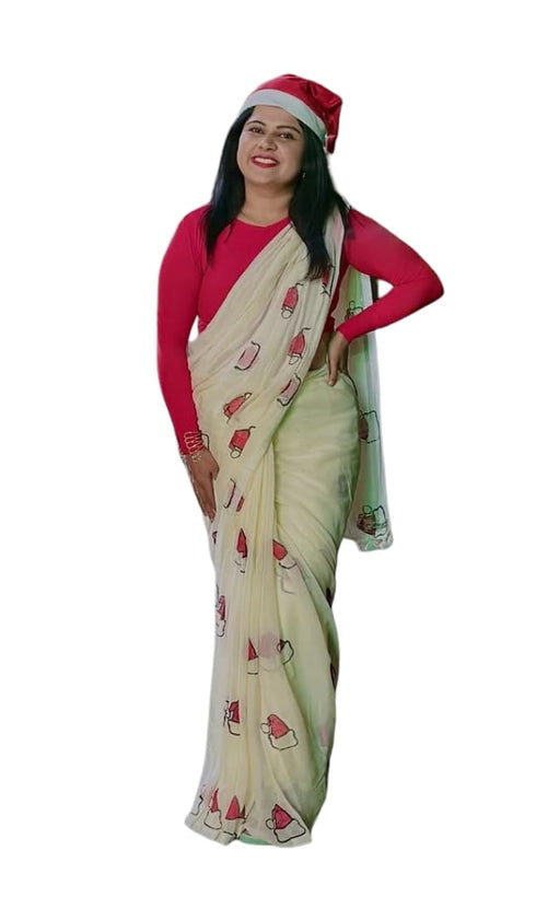 Vasthrlay Digital Festive Printed Unstitche