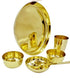 Pure Lead Free Brass Dinner Set 6