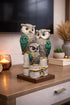 Owl Showpiece for Home Decor & Good Luck | Decorative Owl Statue for Living Room