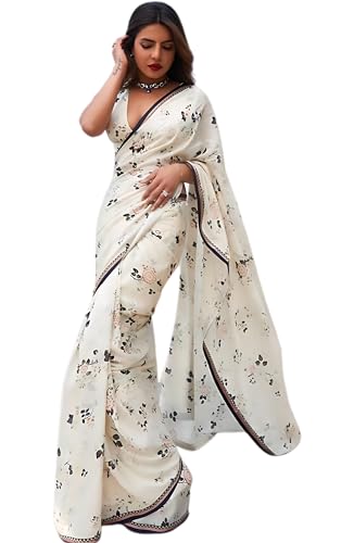 Vasthrlay Women's Cotton Kalamkari Wedding Saree With Blouse Piece