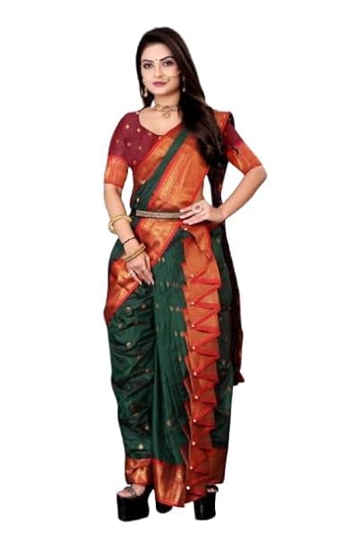 Vasthrlay Paithani Maharashtrian Beutiful Contrast