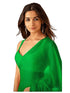 Vasthrlay Red Georgette Unstitched Saree