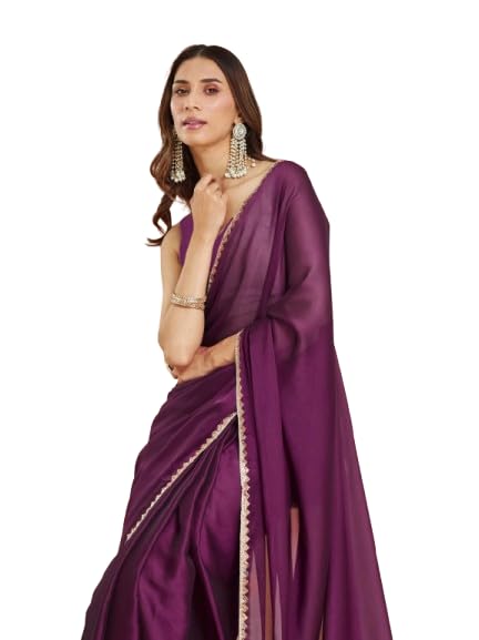 Vasthrlay Border Unstitched Saree