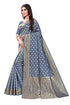 Vasthrlay Banarasi Kanjivaram Wedding Paithani Saree With Blouse Piece