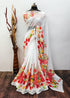 Vasthrlay Women's Cotton Kalamkari Wedding Saree With Blouse Piece