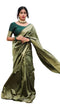 Vasthrlay Green Banarasi Saree