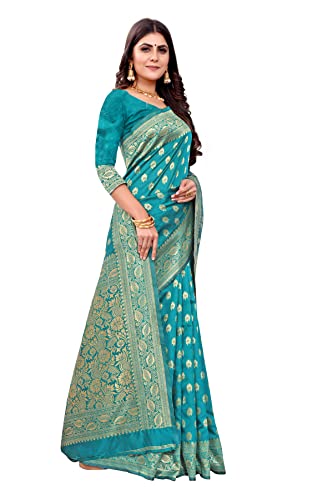 Vasthrlay Banarasi Kanjivaram Collections Pari S 1 Saree With Blouse Piece