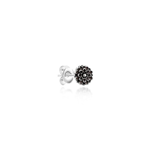 Nistra 925 Sterling Silver Timeless Oxidised Earrings