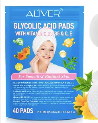 Glycolic Acid Deep Cleaning Facial Pads For Dark Spots