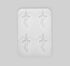 53ARTS Lord Ganesha Leaf Shape Silicone Mould for Resin, Candle & Clay