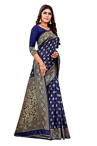Vasthrlay Banarasi Kanjivaram Collections Pari S 1 Saree With Blouse Piece