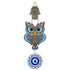 Artvibes Owl Shape Luck Prosperity MDF Wood Wall Hanger Ornaments For Vastu For Home Decoration