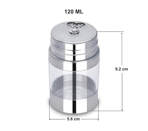 Stainless Steel See-through Royal Pan Masala Dabbi | Mukhwas Dabbi