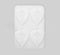 53ARTS Lord Ganesha Leaf Shape Silicone Mould for Resin, Candle & Clay