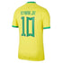Brazil Yellow Football Jersey Neymar 10 Soccer Kit for Men