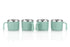 Stainless Steel, Plastic Coffee Tea Cup Set (100ml,Pack of 6)