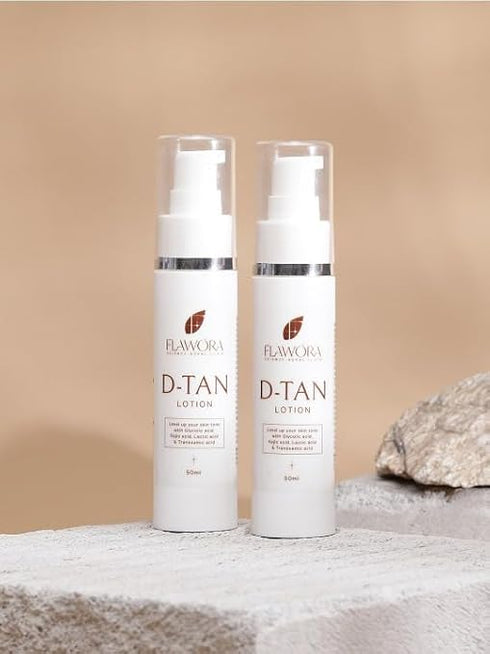 Flawora DTAN Lotion pack of 2