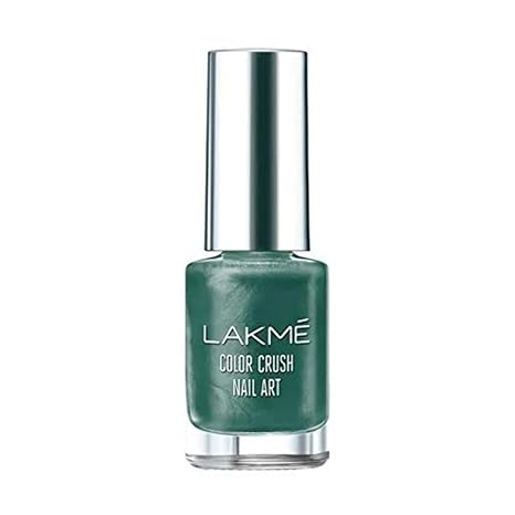 Lakme Color Crush Nailart | M10 Fern Green