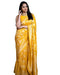 Vasthrlay Yellow Banarasi Saree