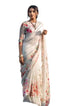Vasthrlay Banarasi Kanjivaram Wedding Flowerjaal Saree With Blouse Piece