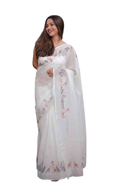 Vasthrlay Printed Nature Unstitched Kalamkari