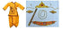 Janmashtmi Krishna Dress Costume Comfortable Set Of 8 Items