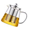 ZROY Enterprise Round Glass Tea Pot(Conical)