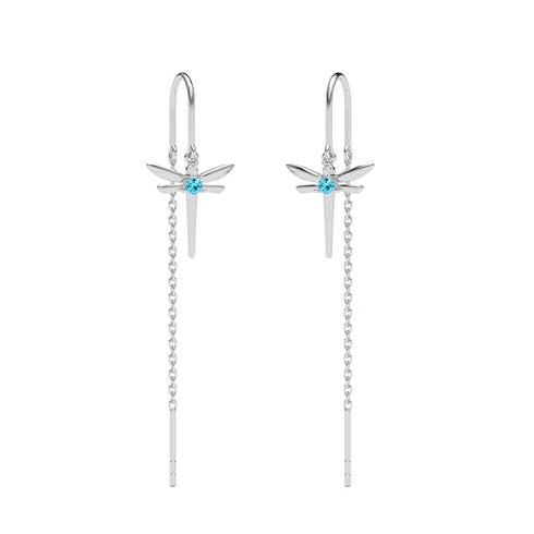 CLARA 925 Sterling Silver Sui Dhaga Threader Earrings Zita