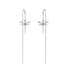 CLARA 925 Sterling Silver Sui Dhaga Threader Earrings Zita