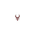 Comet Busters® Moon Bindis – 8mm Designer Maroon Bindi