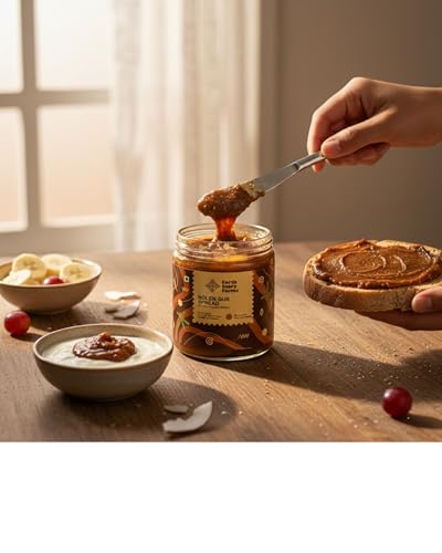 Earth Story Farms Nolen Spread Date Palm Jaggery Khajur