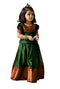 Vasthrlay Kids Pattu Pavadai Baby Silk Lehenga Choli For Girls
