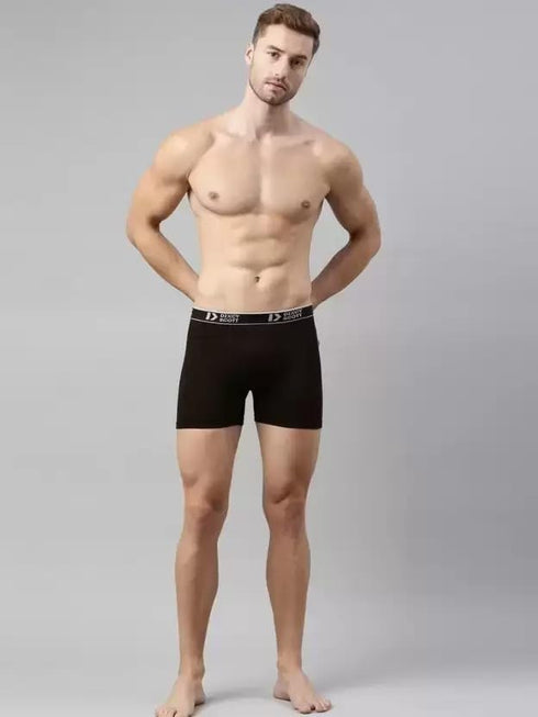 Dixcy Scott Cross Trunk for Men & Boys (Underwear/Trunk/Brief) (100% Cotton Trunk with Spandex Elastic) (Size- 80 cm-110 cm) (Multicolour-Assorted) (42 inch_105 cm, Pack of 05 Pcs.)