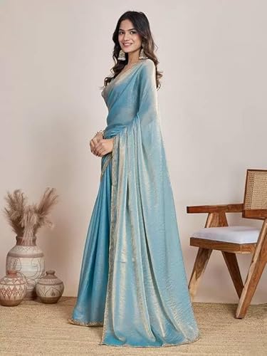 Vasthrlay Chiffon Embellished Ethnic Wear