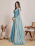 Vasthrlay Chiffon Embellished Ethnic Wear